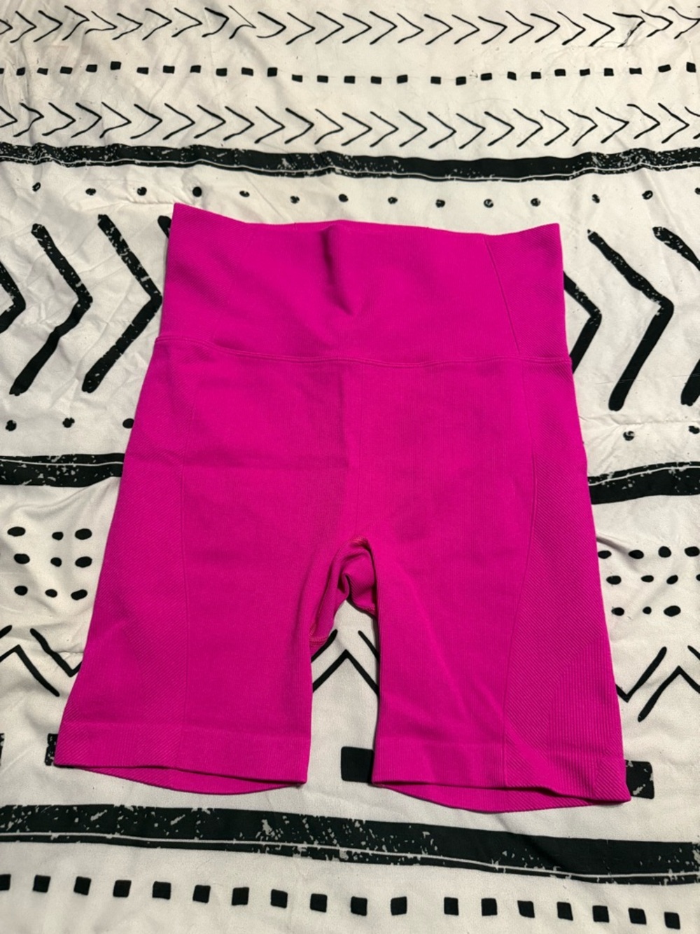 all in motion Women's High-Rise Bike Shorts in Hot Pink